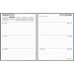 AT-A-GLANCE® DayMinder® Academic 2026-2027 Weekly Monthly Planner, Charcoal, Large, 8 1/2
