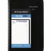 AT-A-GLANCE® DayMinder® 2026 Daily Appointment Book Planner, Black, Small, 5" x 8", G1000026