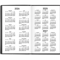 AT-A-GLANCE® DayMinder® 2026 Monthly Planner, Black, Pocket, 3 1/2