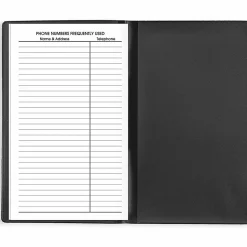 AT-A-GLANCE® DayMinder® 2026 Monthly Planner, Black, Pocket, 3 1/2