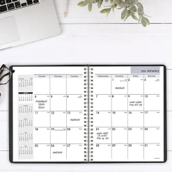 AT-A-GLANCE® DayMinder® 2026 Monthly Planner, Black, Medium, 7