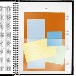 AT-A-GLANCE® DayMinder® 2026 Weekly Appointment Book Planner, Hardcover, Black, Large, 8