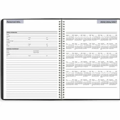 AT-A-GLANCE® DayMinder® 2026 Weekly Appointment Book Planner, Black, Large, 8