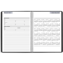 AT-A-GLANCE® DayMinder® 2026 Weekly Appointment Book Planner, Black, Large, 8