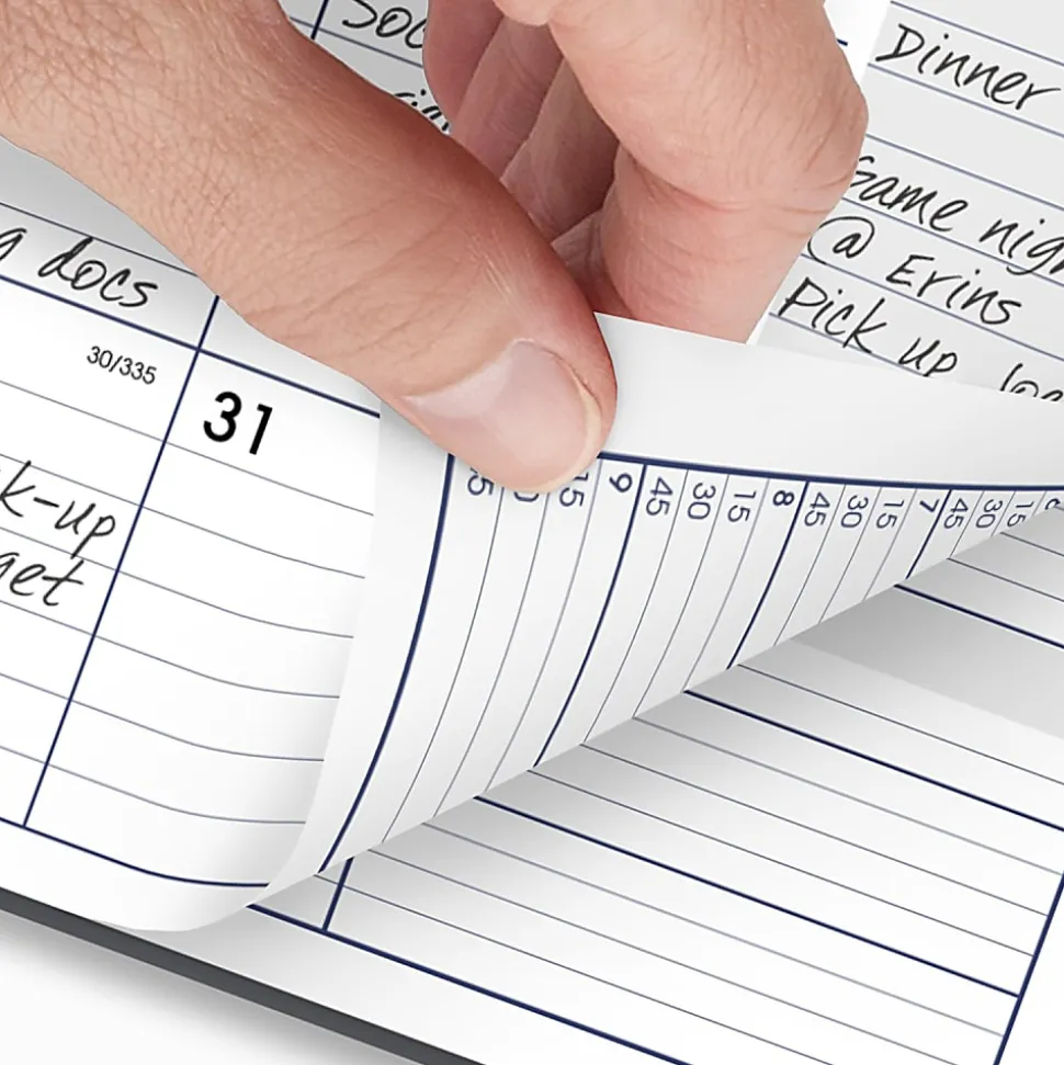 AT-A-GLANCE® DayMinder® 2026 Weekly Monthly Appointment Book Planner, Gray, Large, 8 1/2" x 11"