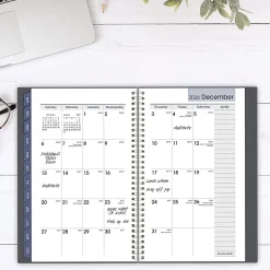 AT-A-GLANCE® DayMinder® 2026 Weekly Monthly Planner, Gray, Small, 5" x 8"