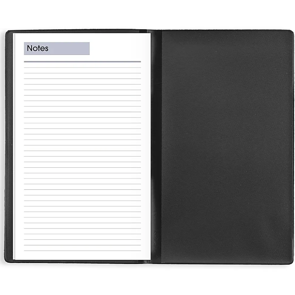 AT-A-GLANCE® DayMinder® 2026 Weekly Planner, Black, Pocket, 3 1/2" x 6"