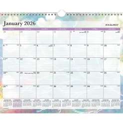 AT-A-GLANCE® Dreams 2026 Monthly Wall Calendar, Medium, 15