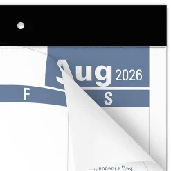 AT-A-GLANCE® Easy-to-Read Academic 2026-2027 Monthly Desk Pad Calendar, Standard, 21 3/4" x 17"
