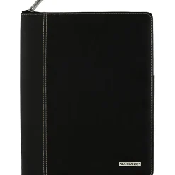 AT-A-GLANCE Executive® 2026 Weekly Monthly Appointment Book with Zipper, Black, Large, 8 1/4" x 11"