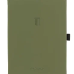 AT-A-GLANCE® FOUNDATION GOAL SETTING Undated Weekly Monthly Planner, Green, Small, 5 1/2