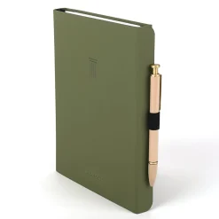 AT-A-GLANCE® FOUNDATION GOAL SETTING Undated Weekly Monthly Planner, Green, Small, 5 1/2