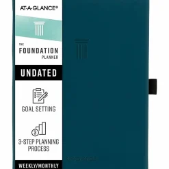 AT-A-GLANCE® Foundation Weekly/Monthly Planner, 5-1/2