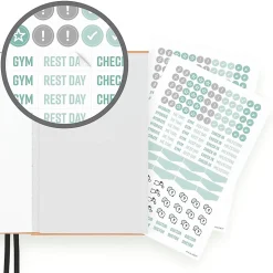 AT-A-GLANCE® FOUNDATION WELLNESS Planner, Small, 5 1/2