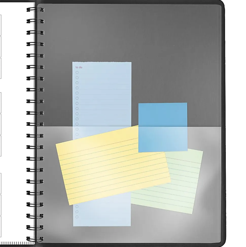 AT-A-GLANCE® 2026 Four Person Daily Appointment Book, Black, Large, 8" x 11"