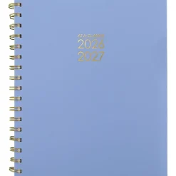 AT-A-GLANCE® Harmony Academic 2026-2027 Weekly Monthly Planner, Blue Aura, Medium, 7" x 8 3/4"