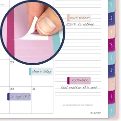 AT-A-GLANCE Harmony Weekly Monthly Planners, Medium, Sunset Coral