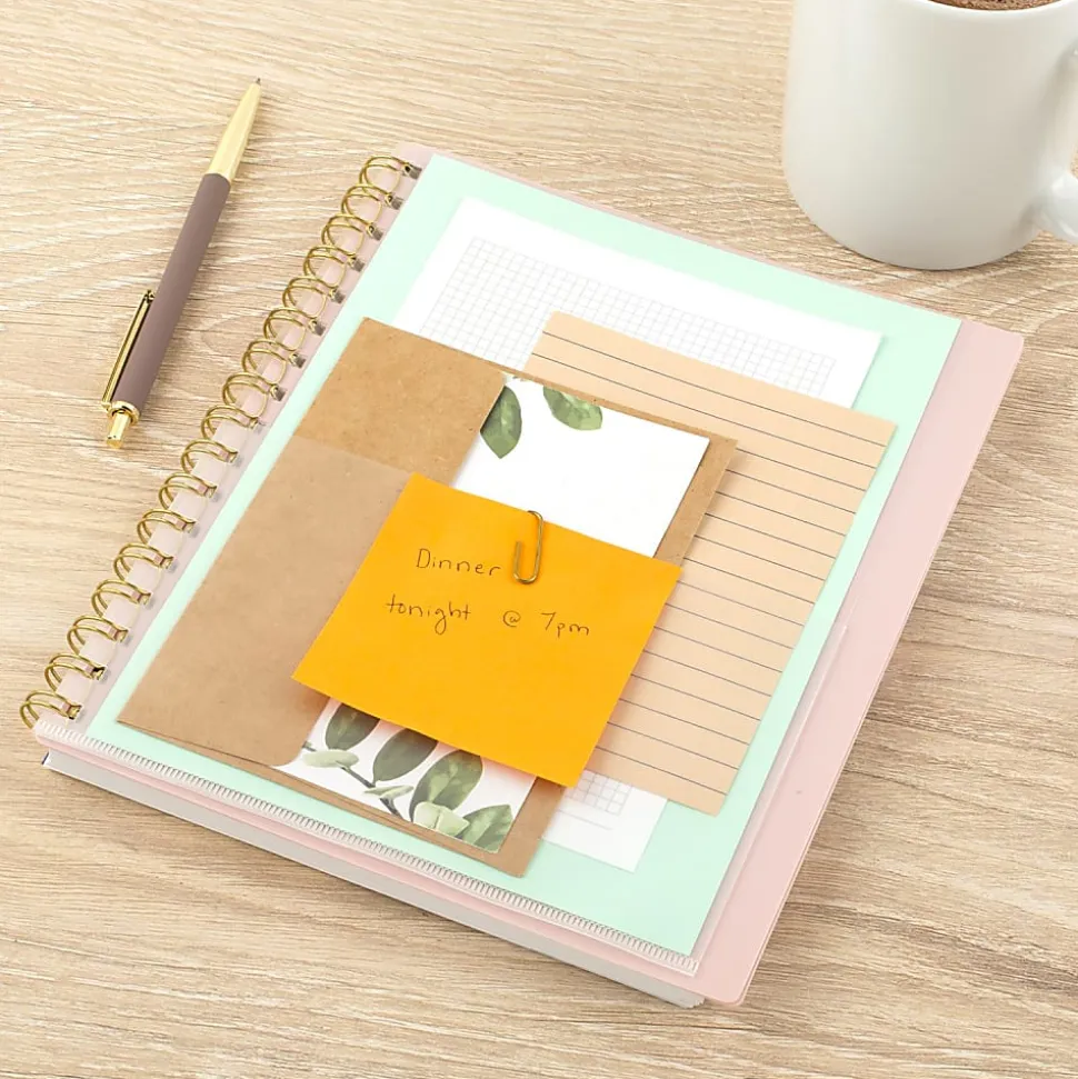 AT-A-GLANCE Harmony Weekly Monthly Planners, Medium, Sunset Coral