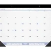 AT-A-GLANCE® 2026 Monthly Desk Pad Calendar, Blue and Gray, Large, 24" x 19"