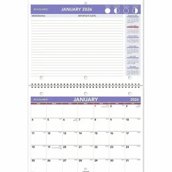 AT-A-GLANCE® 2026 Monthly Desk Wall Calendar, Small, 11