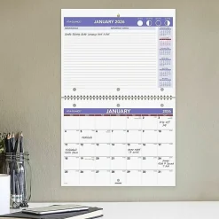 AT-A-GLANCE® 2026 Monthly Desk Wall Calendar, Small, 11