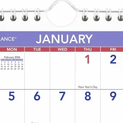 AT-A-GLANCE® 2026 Monthly Wall Calendar, Mini, 6 1/2