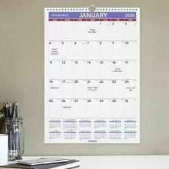 AT-A-GLANCE® 2026 Monthly Wall Calendar, Medium, 12