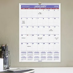 AT-A-GLANCE® 2026 Monthly Wall Calendar, Medium, 12