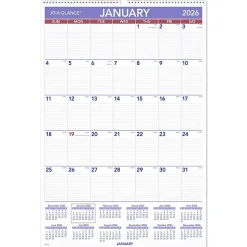 AT-A-GLANCE® 2026 Monthly Wall Calendar, Large, 20" x 30"