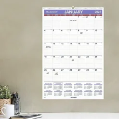 AT-A-GLANCE® 2026 Monthly Wall Calendar, Large, 20
