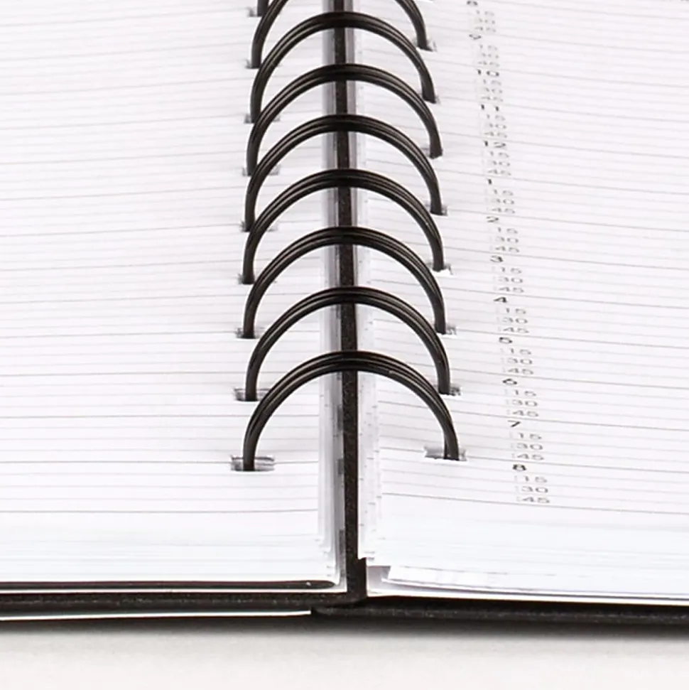 AT-A-GLANCE® Move-A-Page Academic 2026-2027 Weekly Monthly Appointment Book Planner, Black, Large, 9" x 11"