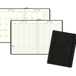 AT-A-GLANCE® Plan. Write. Remember.® 2026 Weekly Monthly Appointment Book Planner, Casebound, Black, Large, 7 1/2