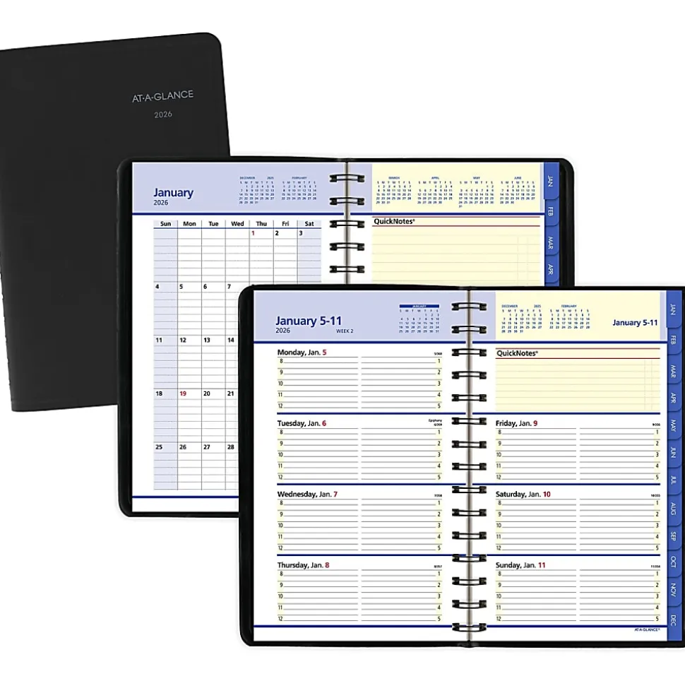 AT-A-GLANCE® QuickNotes® Weekly Monthly Appointment Books, 76020526