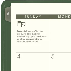 AT-A-GLANCE® Recycled Monthly Planners, 70260G6026