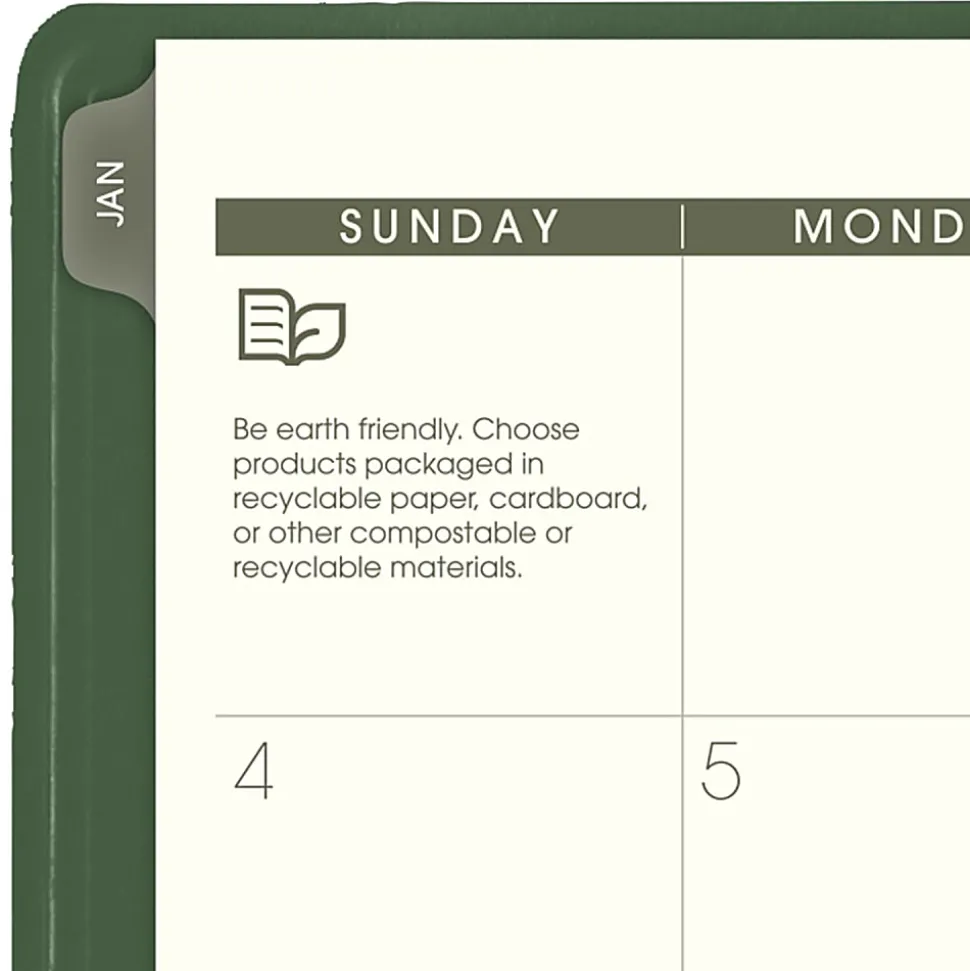 AT-A-GLANCE® Recycled Monthly Planners, 70260G6026