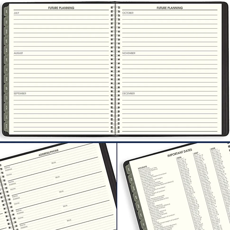 AT-A-GLANCE® Recycled Monthly Planners, 70260G0526