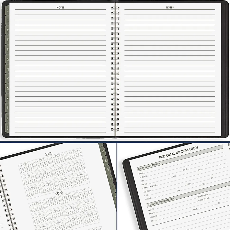 AT-A-GLANCE® Recycled Monthly Planners, 70120G0526