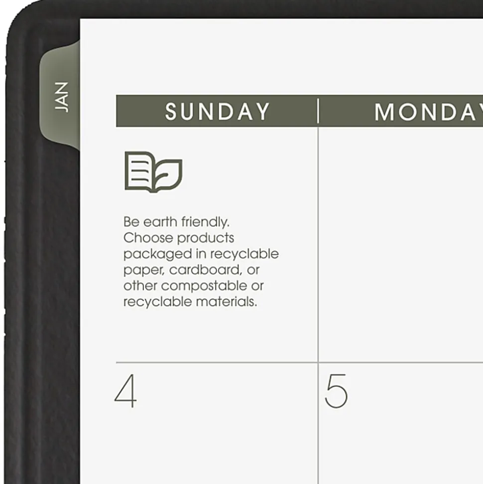 AT-A-GLANCE® Recycled Monthly Planners, 70120G0526