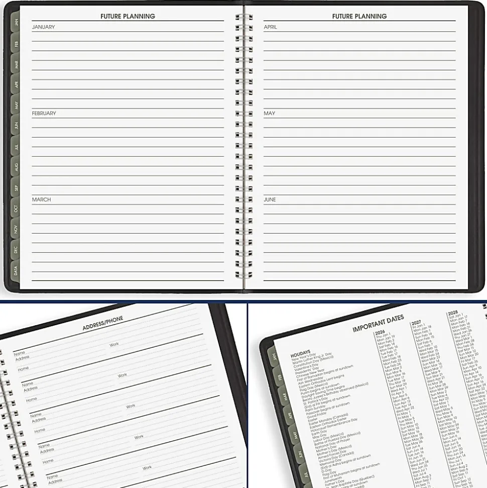 AT-A-GLANCE® Recycled Monthly Planners, 70120G0526