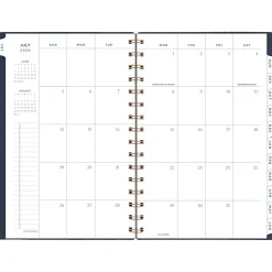 AT-A-GLANCE® Signature Collection Academic 2026-2027 Weekly Monthly Planner, Navy, Small, 5