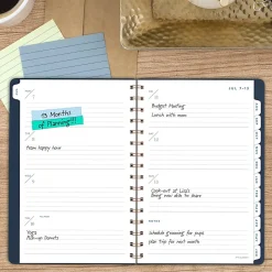 AT-A-GLANCE® Signature Collection Academic 2026-2027 Weekly Monthly Planner, Navy, Small, 5
