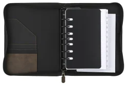At-A-Glance® Simulated Leather Appointment Planner Starter Set, 8-1/2" x 5-1/2", Distressed Brown, Undated