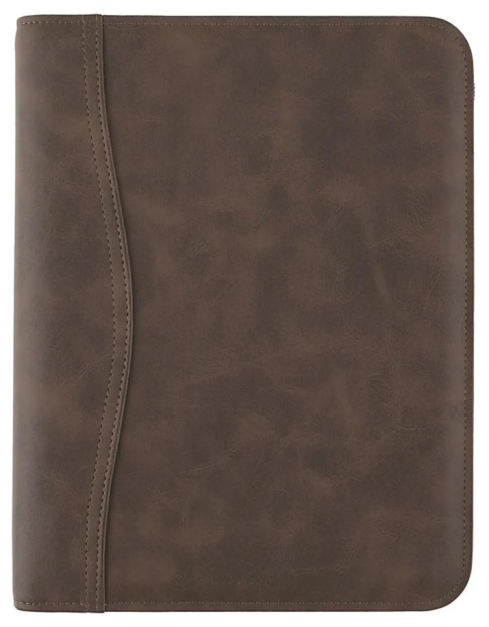 At-A-Glance® Simulated Leather Appointment Planner Starter Set, 8-1/2" x 5-1/2", Distressed Brown, Undated