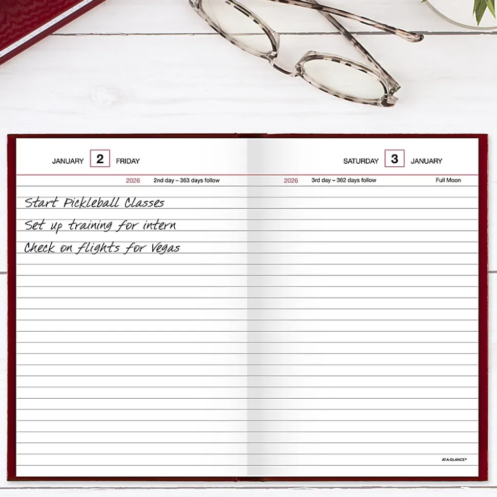 AT-A-GLANCE® Standard Diary® Daily Reminder, SD3871326