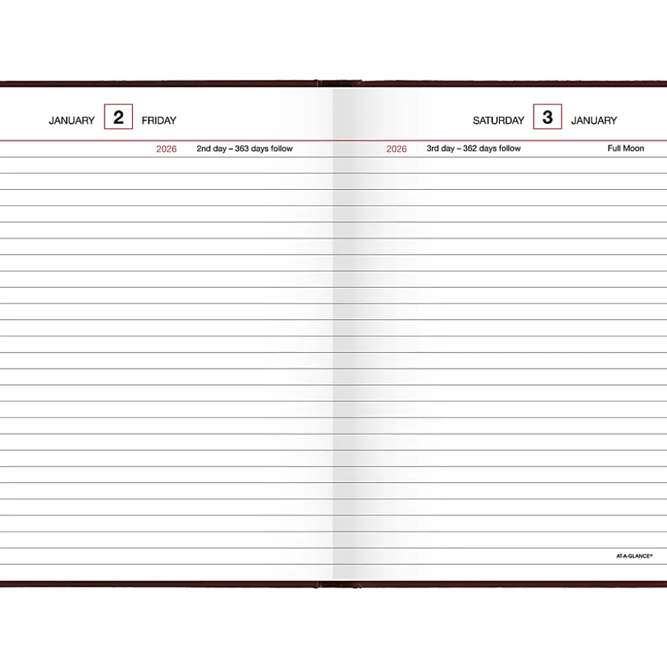 AT-A-GLANCE® Standard Diary® Daily Reminder, SD3871326