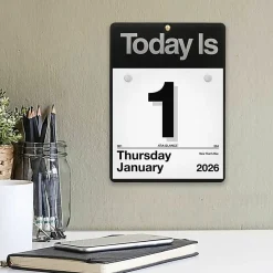 AT-A-GLANCE® 2026 “Today Is” Daily Wall Calendar Refill, Small, 6