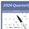 AT-A-GLANCE® 2026 Vertical Horizontal Reversible Erasable Yearly Wall Calendar, Blue, Extra Large, 48" x 32"