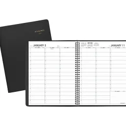AT-A-GLANCE® 2026 Weekly Appointment Book Planner, Black, Large, 8 1/4