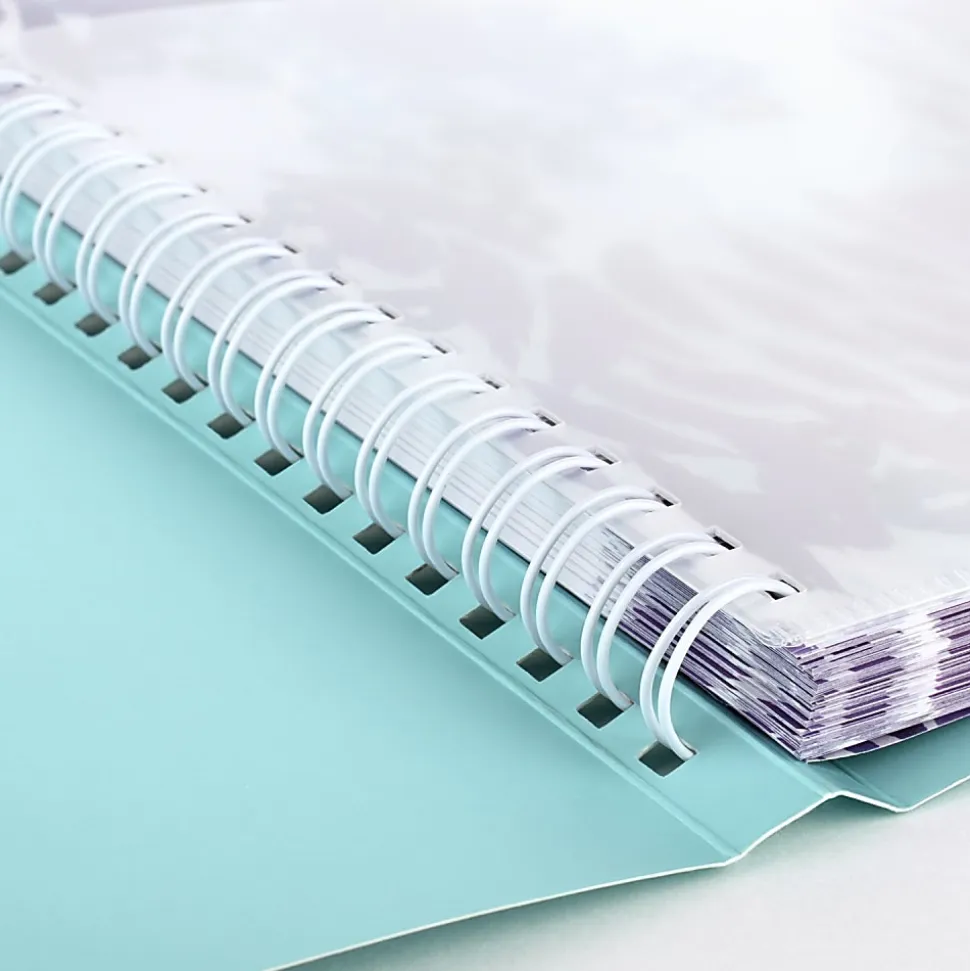 AT-A-GLANCE® Wild Washes 2026 Weekly Monthly Appointment Book Planner, Teal, Large, 8 1/2" x 11"
