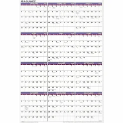 AT-A-GLANCE® 2026 Yearly Wall Calendar, Extra Large, 24